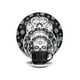 thumbnail image 1 of Vajilla de Cerámica Vencort Decorado Calavera 20 piezas, 1 of 2