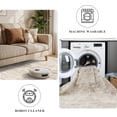 thumbnail image 3 of General Washable Oriental Area Rug - 9x12 Rugs for Living Room Soft Carpet for Bedroom Waterproof Floral Distressed Indoor Stain Resistant Non-Shedding Floor Carpets (Beige Brown, 9x12), 3 of 13