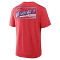 thumbnail image 3 of Men's Fanatics Heather Red Washington Capitals Fan Lanes Tri-Blend T-Shirt, 3 of 3