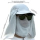 thumbnail image 4 of Gorra de pesca unisex Greeniant protector solar con protección UV para cara y cuello, 4 of 6