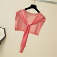 thumbnail image 2 of Umfun Women's Lightweight Solid Color Knit Shawl Wrap - Versatile Tie-Front Cover Up for Evening Outings & Spring Summer Travel, 2 of 8