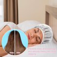 thumbnail image 5 of Woeilo 4 Pcs Net Plopping Cap for Drying Curly Hair, Diffuser Cap for Curly Hair Hair Dryer Bonnet with Drawstring Hair Plopping Towel Curly Plopping Cap for Home Use (White+Pink) white, 5 of 5