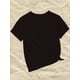 thumbnail image 2 of Camiseta gráfica "Felices 100 días de clases" para niña - Camiseta informal de cuello redondo con diseño de sol y lápiz de colores, tela de algodón suave, perfecta para celebraciones de verano, ropa, 2 of 7