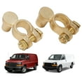 thumbnail image 3 of Top Post Battery Terminals, Rustproof Brass 1 Pair Reliable Car Battery Terminals Clamps  For Auto, 3 of 8