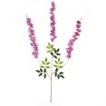 thumbnail image 2 of Billuyoard 12 piezas de plantas de glicinia falsas, flores artificiales de ratán para colgar en la pared, adornos de boda de negocios de autoensamblaje Kits de decoración para fiestas Rosa roja Billuyoard HA084362-01, 2 of 6