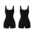 thumbnail image 5 of Hurxie Two Piece Workout Sets For Women Tank Top Matching High Waist Booty Lifting Shorts Gym Yoga Active Wear Outfits Black,2XL, 5 of 7