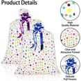 thumbnail image 4 of 4 Pcs Extra Large Gift Bags 36'' x 48'' Oversized Plastic Storage Bags with Pull Flowers Jumbo Wrapping Bags for Presents Birthday Party Bridal Showers Baby Showers, 4 of 4