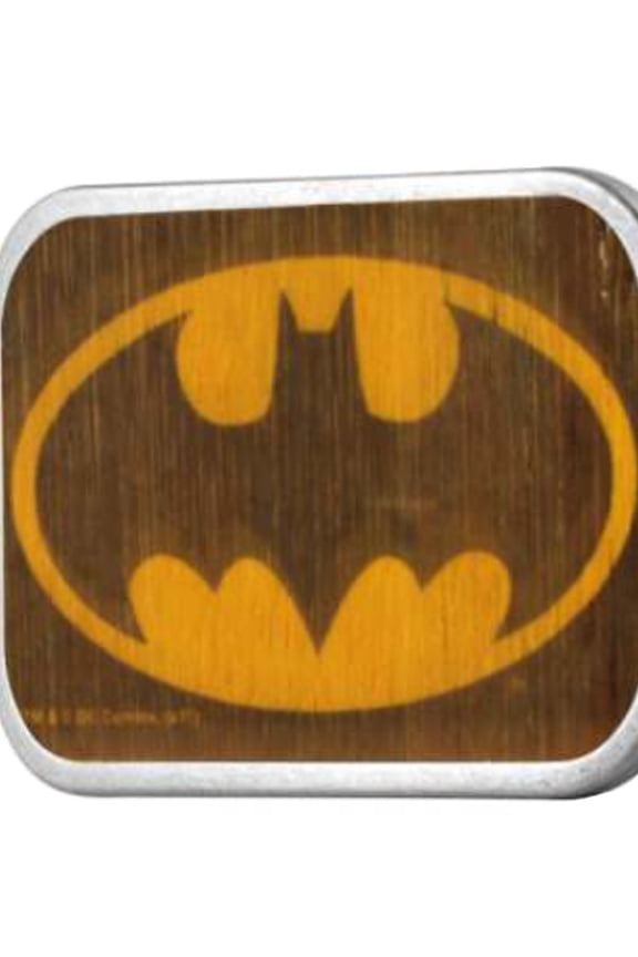 Batman DC Comics Superhero Distressed Bat Logo Rockstar Belt Buckle