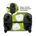 thumbnail image 4 of Easygdp Green Apple Print Elastic and Washable Suitcase Protective Cover with Hidden Zipper Fits 18-32 inch Luggage -X-Large, 4 of 9