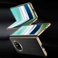 thumbnail image 3 of Electroplated Litchi Pattern PU Case For Huawei Mate X6, 3 of 5