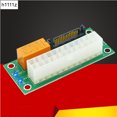 thumbnail image 2 of Adaptateur d'Alimentation Double PSU avec LED ATX 24 Broches vers SATA Synchronisation Câble de Démarrage Carte Add2psu pour Carte Graphique Minage Vert SATA vers 24 Broches, 2 of 6