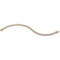 thumbnail image 2 of Diamond Accent 14kt Gold-Plated Tennis Bracelet, 7.5", 2 of 2