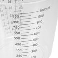 thumbnail image 3 of COMPUKAS 4Pcs Household Measuring Cup 600ml PS Transparent Wear-resistant, 3 of 7