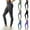 Gris Foncé 1, variante sur Fartey Leggings Rehausseur pour Femmes Sans Coutures, Leggings d'Entraînement de Gym Taille Haute, Contrôle du Ventre, Pantalons de Yoga Doux, Respirants et Extensibles, Pantalon de Course Extérieur Noir m