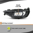 thumbnail image 4 of Fog Light Driving Lamp Left Side Fit For 2016-2024 Volvo XC60 XC90 S90 V90, 4 of 10