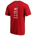 thumbnail image 3 of Men's Coby White Red Chicago Bulls Team Playmaker Name & Number T-Shirt, 3 of 3