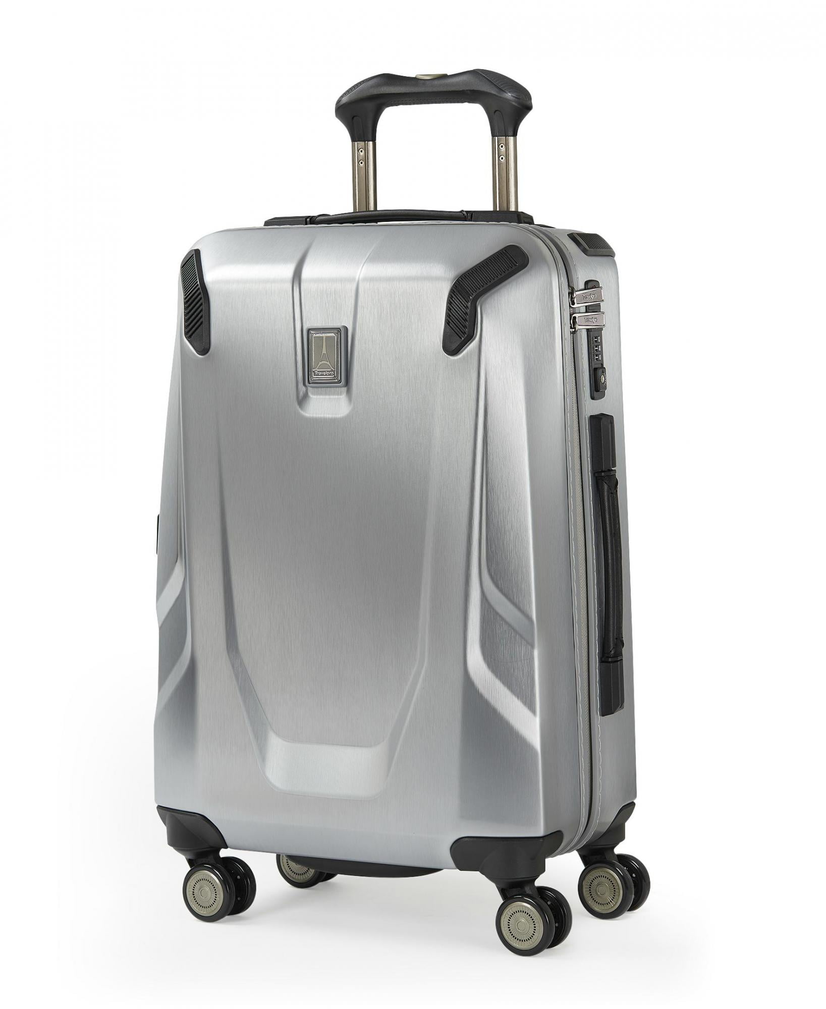 Travelpro Crew 11Hardside Luggage with Spinner Wheels, Silver, Carry