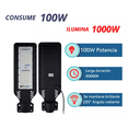 thumbnail image 2 of Lampara Suburbana 100w Megaluz Alumbrado Público 9000 ml negro, 2 of 4