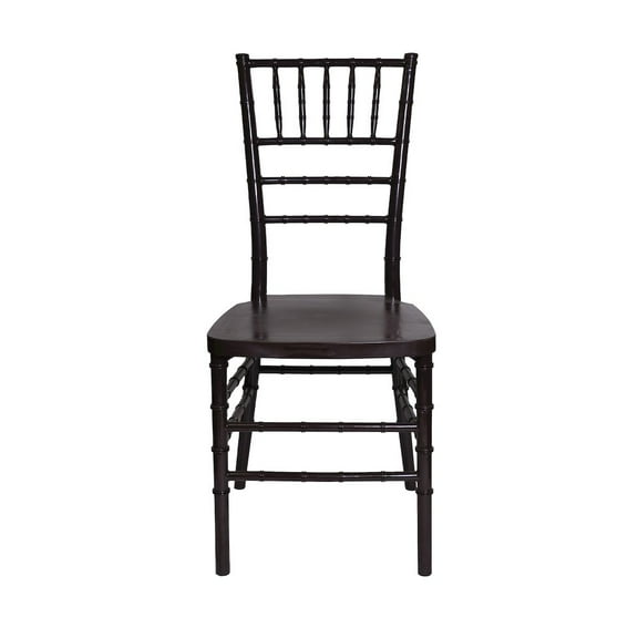 CSP Commerical Seating Products European Red Mahogany Wood Dining Chairs