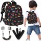 thumbnail image 1 of Arnés de mochila para niños pequeños Accmor Black Excavator con correa, 1 of 9