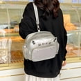 thumbnail image 3 of Bag Crossbody Handbag Cat PU Cuero Correa Ajustable Consequera Segura Bolsas Bolsillo Transparente Casuales para Mujeres, 3 of 9