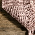 thumbnail image 6 of nuLOOM Daniela Farmhouse Chunky Jute Area Rug, 7' 6" x 9' 6", Baby Pink, 6 of 9