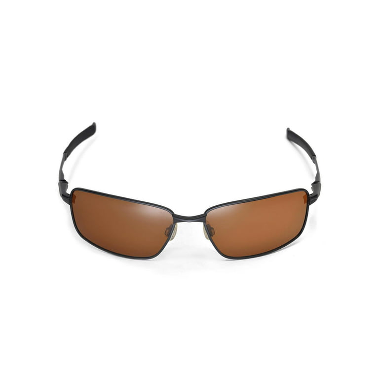 Walleva Brown Polarized Replacement Oakley Splinter Sunglasses - Walmart.com