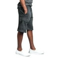 thumbnail image 3 of G-Style USA Men's Fleece Heavyweight Cargo Sweat Shorts FS76 - CHARCOAL - 6X-Large, 3 of 7