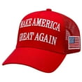 MAGA Hat 2024 America Great Trump Black Hat USA Embroidered Adjustable