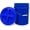 Blue/Blue, variant on ePackageSupply Premium 5 Gallon Food Grade Plastic Pail with Gamma Seal Lid | Made in USA | BPA-Free | Heavy-Duty 90 Mil | Airtight Stackable Container, 1 Count