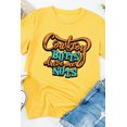 thumbnail image 2 of ABPHQTO Camiseta de manga corta amarilla COWBOY BUTTS DRIVE ME NUTS para mujer, 2 of 5