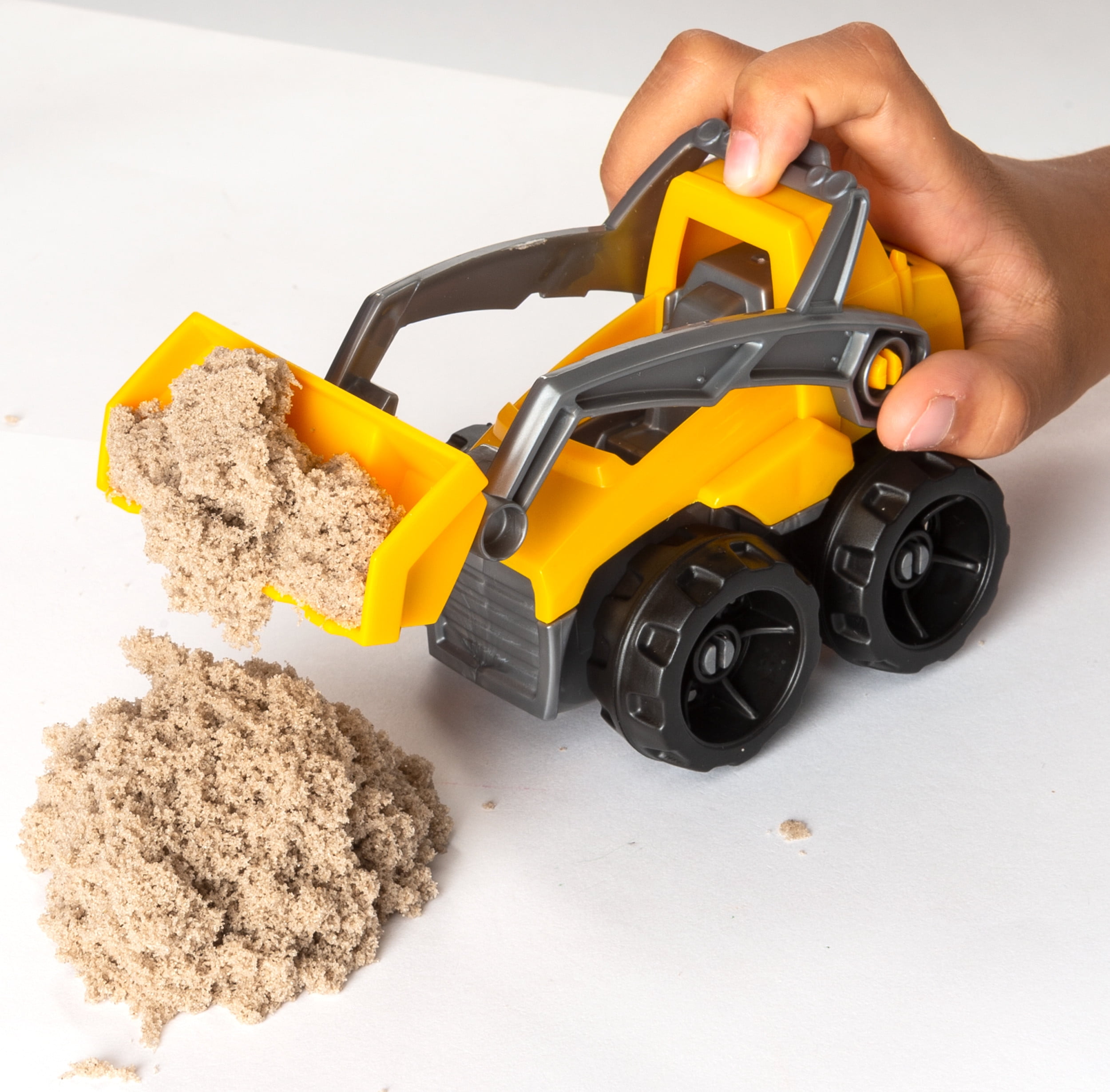 Toy Play Gift Dig Scoop Crush Kinetic Sand Dig Demolish Truck Playset Ages 3 