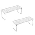 thumbnail image 1 of Oleegame 2PC Spoon And Lid Rest Standing Rack Kitchen Bathroom Countertop Storage Organizer Shelf Holder Rack White, 1 of 2