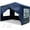 Blue, variant on 10' x 10' Outdoor Wedding Party Tent 4 Sidewalls, Blue