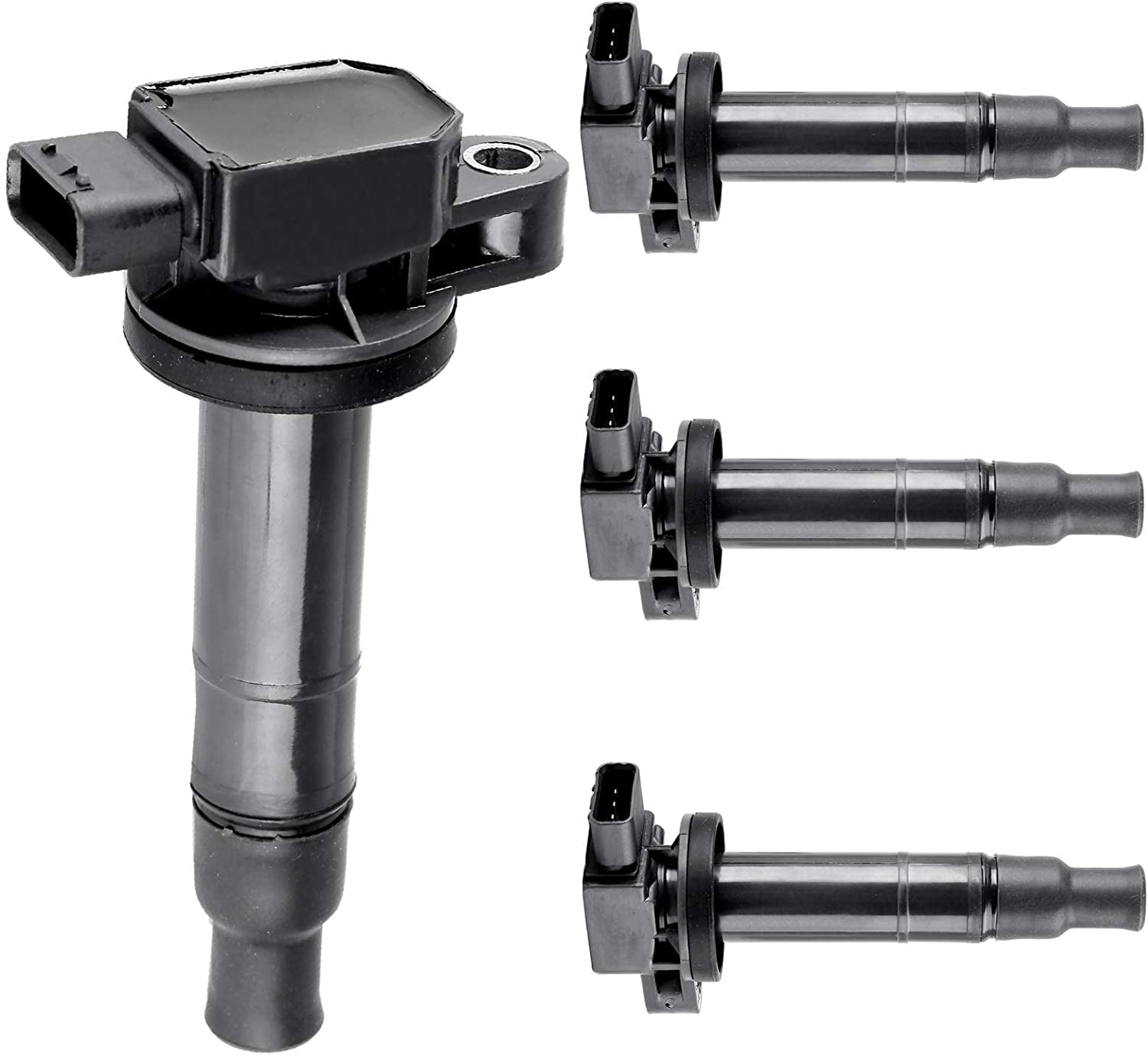 CCIYU Pack of 4 Ignition Coils for Toyo-ta Echo xB/for Scion xA/Prius/Prius C/Yaris 2000-2014 Fits for UF316 5C1293