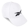 thumbnail image 2 of Gorra de béisbol Reebok Vector Snapback de 6 paneles blanca unisex, 2 of 5