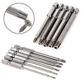 thumbnail image 2 of 11 Pcs T6-t40 Torx Screwdriver Bit Set 6 Point Screwdriver Bits Tools 3 In-HP, 2 of 5