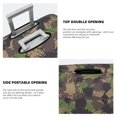 thumbnail image 4 of Travel Luggage Cover Protector - Green Gray Camouflage Anti-Scratch Suitcase Covers Fits 18-32 Inch Luggage, 4 of 5