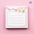 thumbnail image 3 of CAROOTU Self Sticky Notes Colorful Creatives Tearable Self-Stick Pad Notes for Office School Home New, 3 of 7