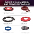 thumbnail image 3 of Kit de instalación para amplificador DS18 AKIT4 4GA 1680W morado, 3 of 8