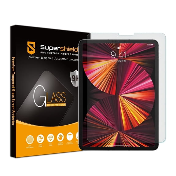 Supershieldz Designed for iPad Pro 11 inch (2018-2022 / M2) / iPad Air 5/ 4 (10.9 inch, 5th/4th Gen) Anti Glare (Matte) Tempered Glass Screen Protector, Anti Scratch, Bubble Free