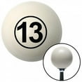 thumbnail image 1 of American Shifter  Black Ball No. 13 Ivory Shift Knob with M16 x 1.5 Insert Shifter Auto Manual Custom Brody, 1 of 1