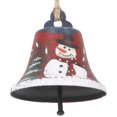 thumbnail image 4 of Attraction Design Christmas Jingle Bell Hanging Ornament Rustic Snowman Decoration Bell, 4 of 7