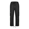 thumbnail image 4 of Cargo Pants for Men Tactical Hiking Pants Relax Fit Baggy Workout Track Pants Fall Multi-pocket Straight Leg Trousers, 4 of 5