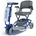 thumbnail image 5 of Tzora - Classic Lexis Light - Folding Lightweight Travel Scooter - 4-Wheel - Blue, 5 of 6
