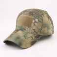 thumbnail image 1 of Gorra de béisbol con diseño de camuflaje para fanáticos militares, gorra de camuflaje táctico de fuerzas especiales, gorra deportiva con velcro para parasol, 1 of 6