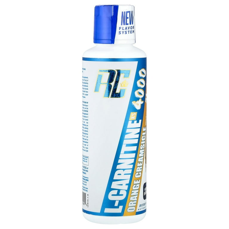 Ronnie Coleman L-Carnitine XS 4000, Orange Creamsicle, 15.72 fl oz (465  ml) - Walmart.com