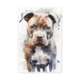 thumbnail image 2 of Watercolor Pitbull Painting - Nursery Collection - Bedtime Stories, 2 of 7