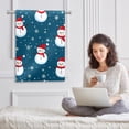 thumbnail image 6 of Cute Christmas Winter Snowman and Snowflakes Decorative Garden Flag for All Seasons, 12 x 18 Inch Small Vertical Double Sided Outside Decoration for Yard Farmhouse, 6 of 6