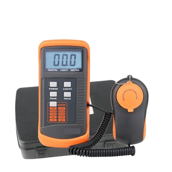 Digital Lux Meter 200,000 Lux Digital LCD Light Meter Measuring Tools Max Min Illuminometers Photometer ,Accurate
